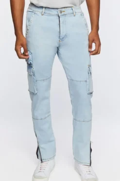 Slim-Fit Cargo Jeans