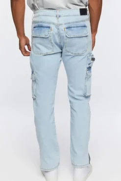 Slim-Fit Cargo Jeans
