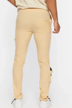 Slim-Fit Drawstring Utility Joggers