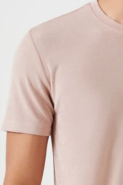 Slim-Fit Jersey Knit Crew Tee