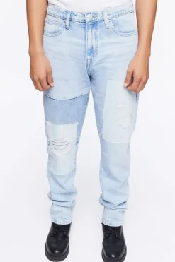 Slim-Fit Reworked Jeans