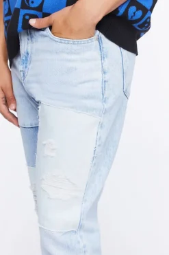 Slim-Fit Reworked Jeans