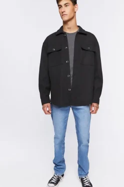 Slim-Fit Whiskered Jeans