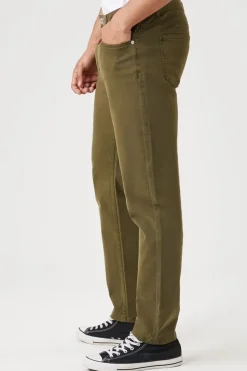 Slim Mid-Rise Pants
