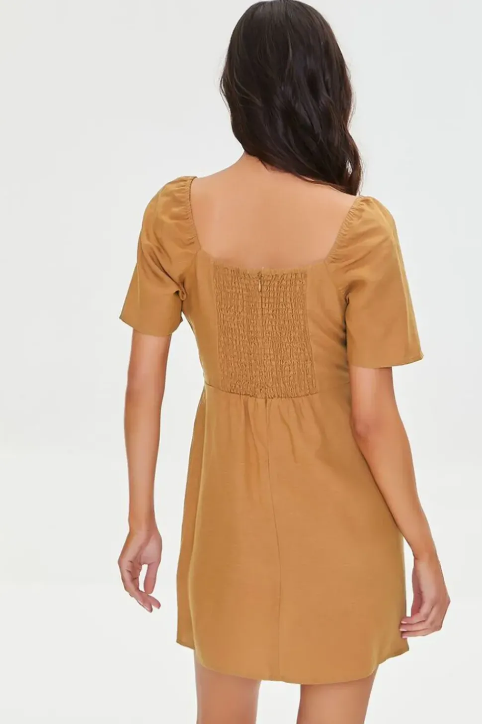Smocked Mini Dress