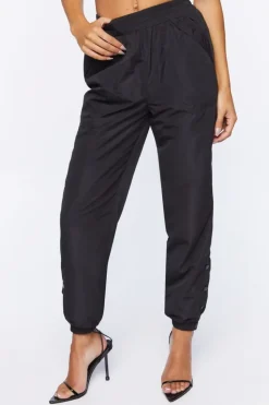 Snap-Button Joggers