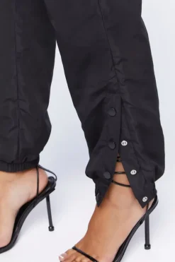 Snap-Button Joggers