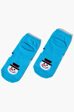 Snowman Ankle Socks
