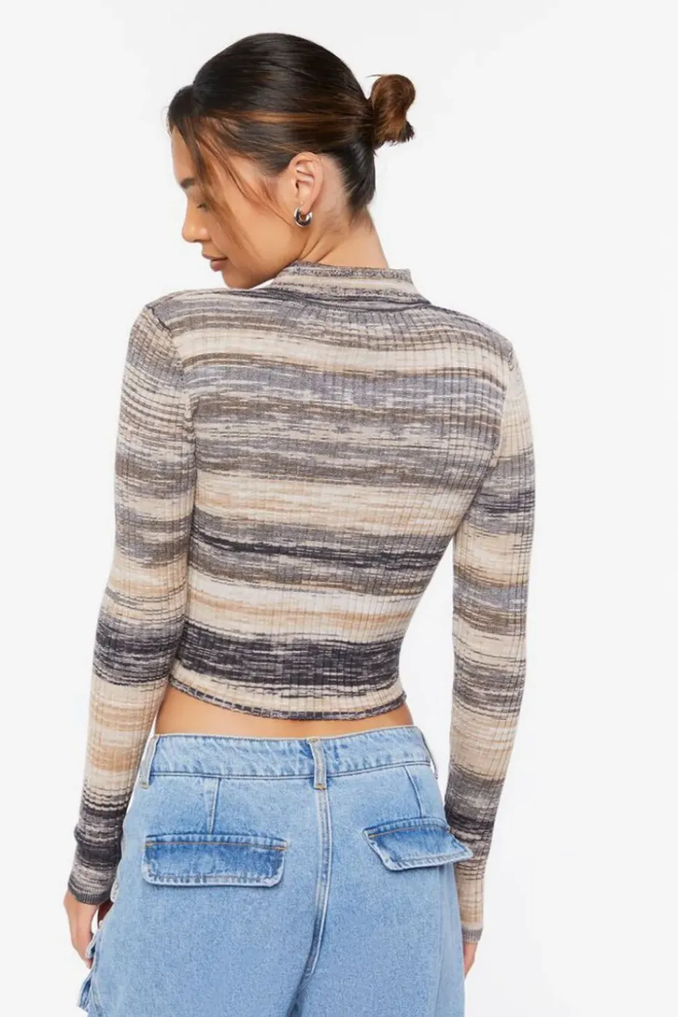 Space Dye Cardigan Sweater
