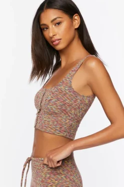 Space Dye Lounge Crop Top