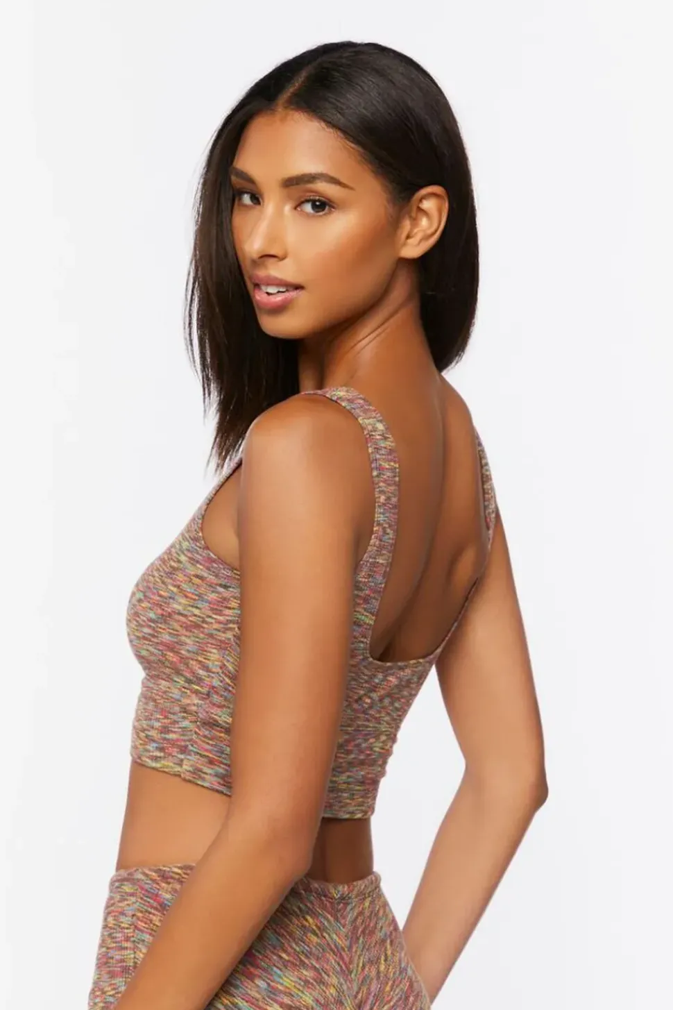 Space Dye Lounge Crop Top
