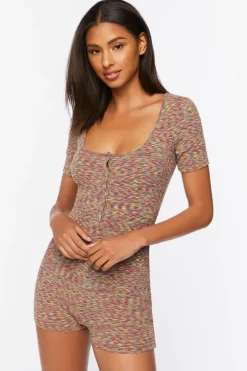Space Dye Lounge Romper