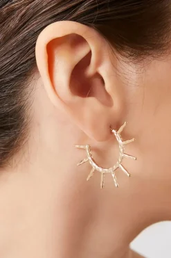 Spike Hoop Earrings