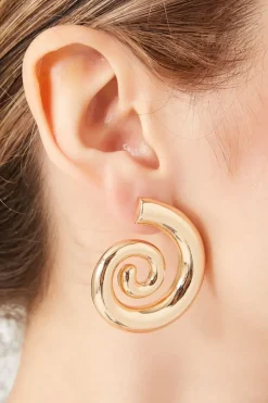 Spiral Drop Earrings