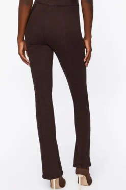 Split-Hem Bootcut Jeans