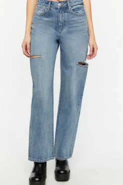 Split High-Rise 90S-Fit Jeans