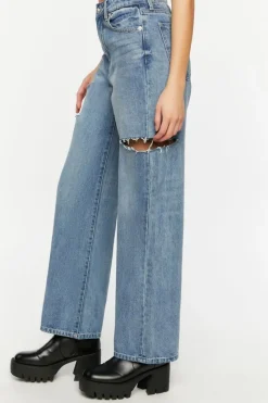 Split High-Rise 90S-Fit Jeans