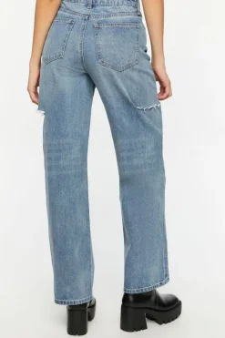 Split High-Rise 90S-Fit Jeans