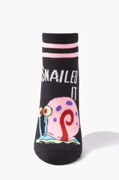 Spongebob Squarepants Graphic Ankle Socks
