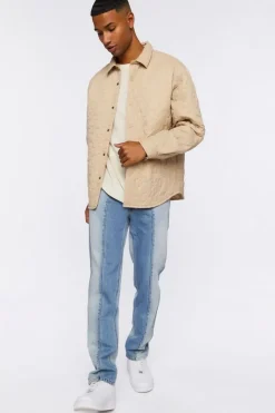 Star Quilted Bomber Jacket