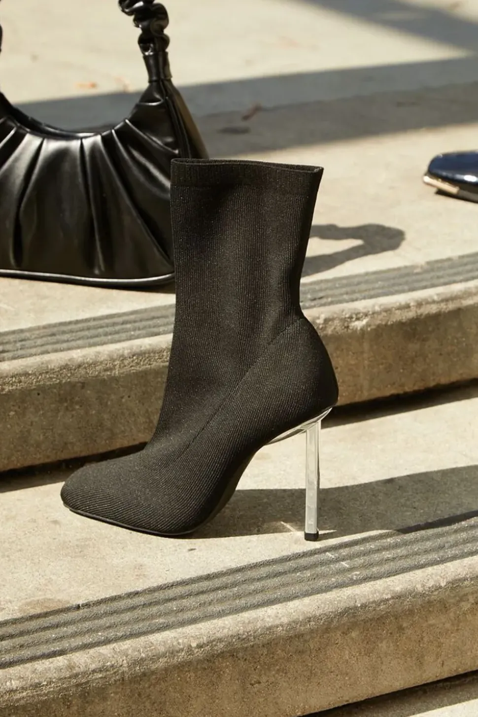 Stiletto Sock Booties