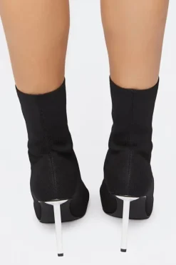 Stiletto Sock Booties