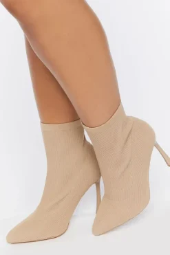Stiletto Sock Booties (Wide)