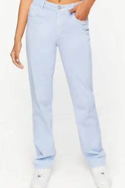 Straight-Leg High-Rise Jeans