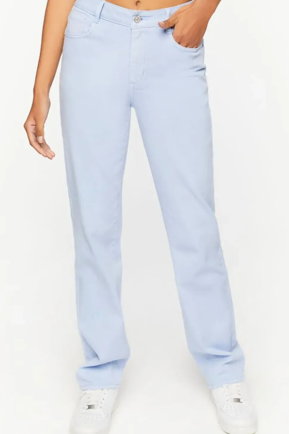 Straight-Leg High-Rise Jeans