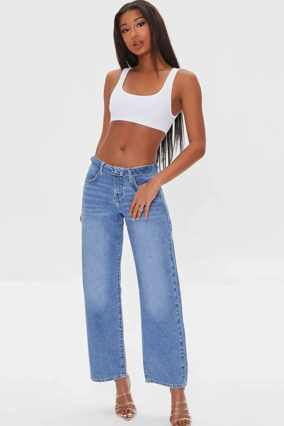 Straight-Leg 90S-Fit Jeans