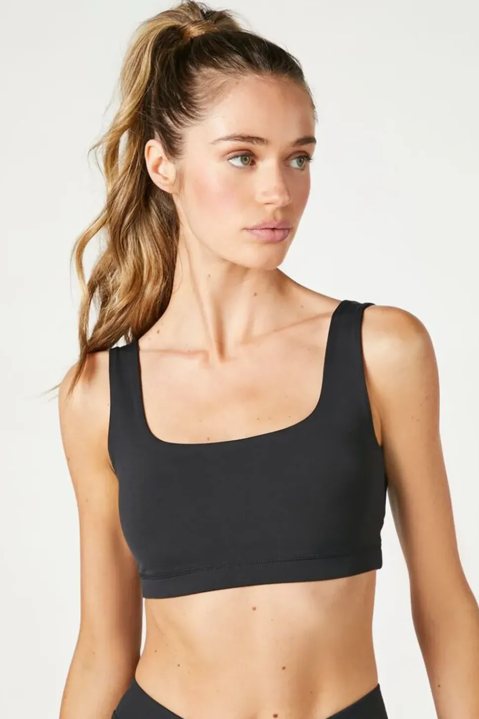 Strappy Longline Sports Bra