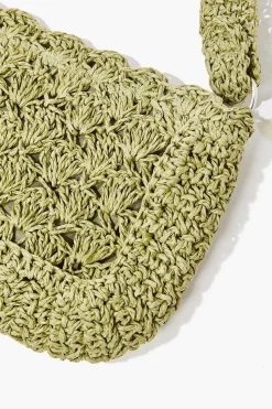 Straw Baguette Bag