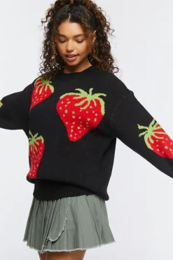Strawberry Graphic Sweater