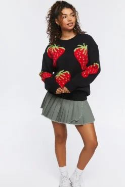 Strawberry Graphic Sweater