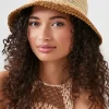 Straw Bucket Hat
