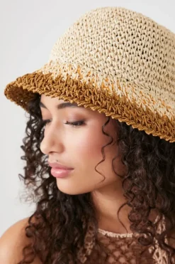 Straw Bucket Hat