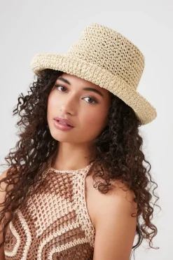 Straw Bucket Hat