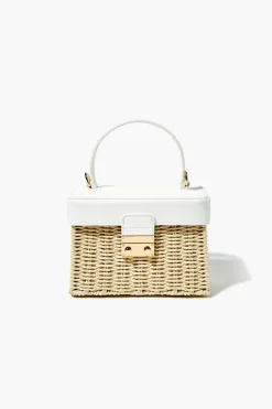 Straw Crossbody Bag