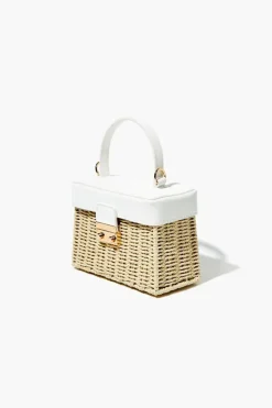 Straw Crossbody Bag