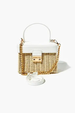 Straw Crossbody Bag