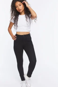 Stretch High-Rise Skinny Jeans