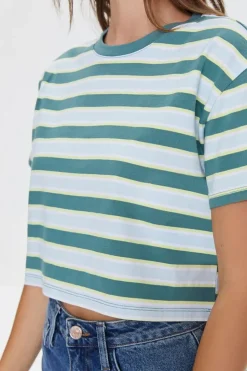 Striped Boxy Tee