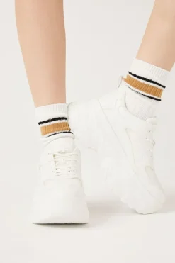 Striped Crew Socks