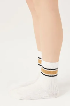 Striped Crew Socks