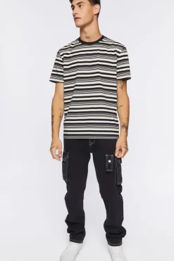 Striped Crew Tee