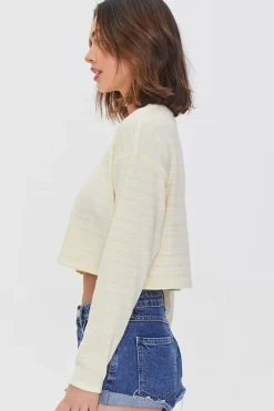 Striped Cropped Top