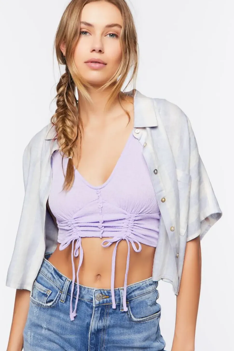 Striped Linen-Blend Shirt