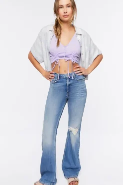 Striped Linen-Blend Shirt