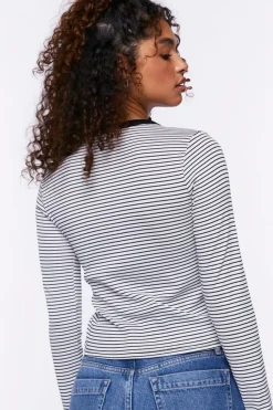 Striped Long-Sleeve Tee