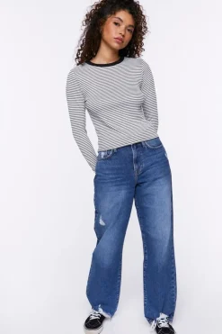 Striped Long-Sleeve Tee